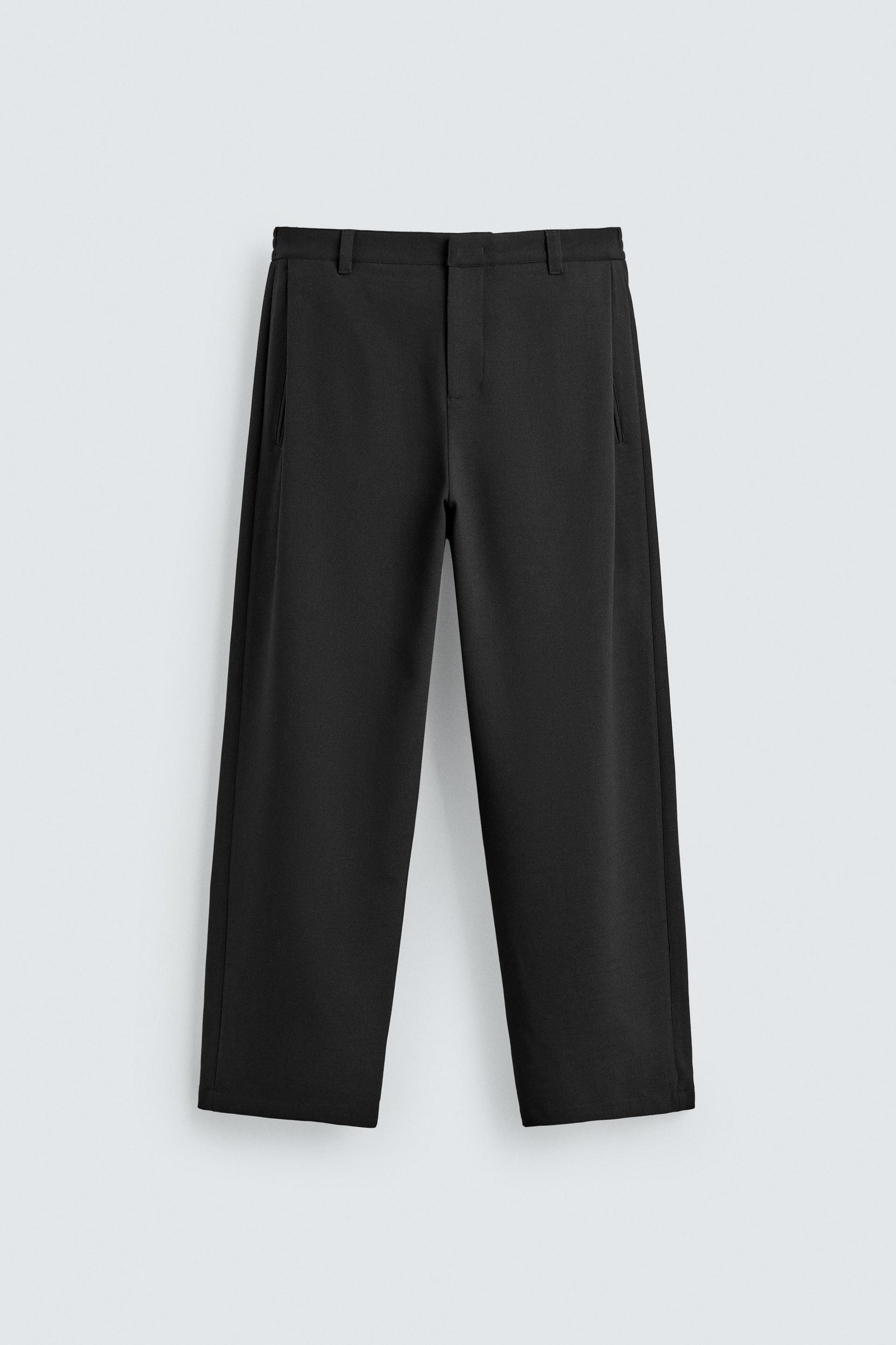 RELAXED FIT PLEATED TROUSERS - Image 7