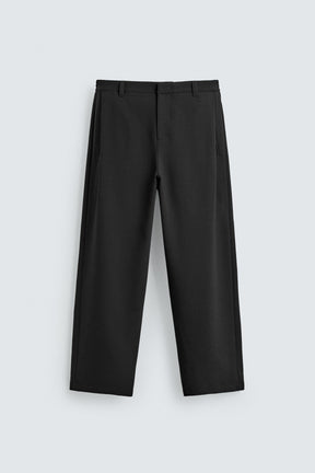 RELAXED FIT PLEATED TROUSERS - Image 7