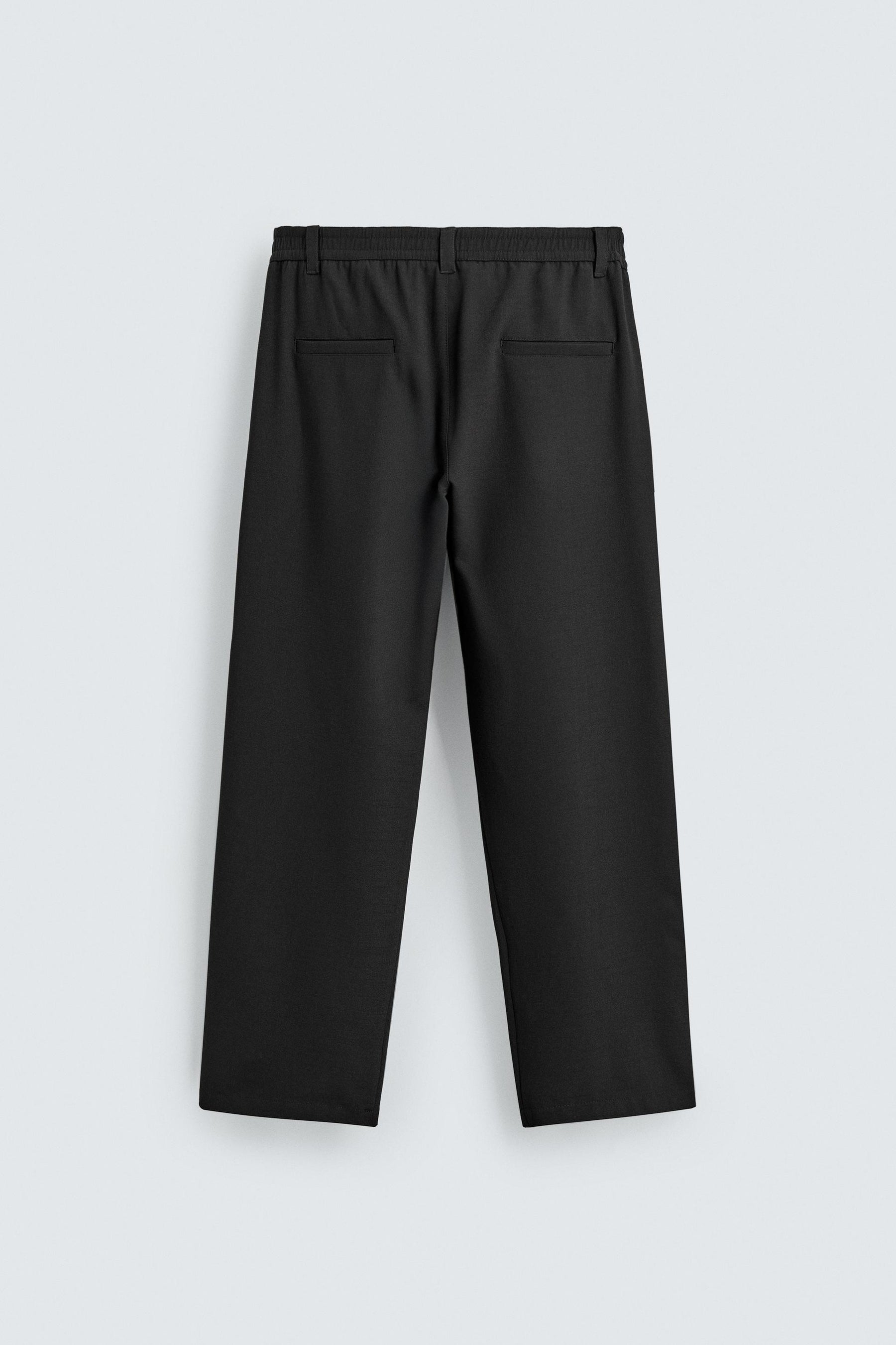 RELAXED FIT PLEATED TROUSERS - Image 8