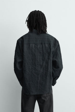 STRIPED JACQUARD SHIRT - Image 3