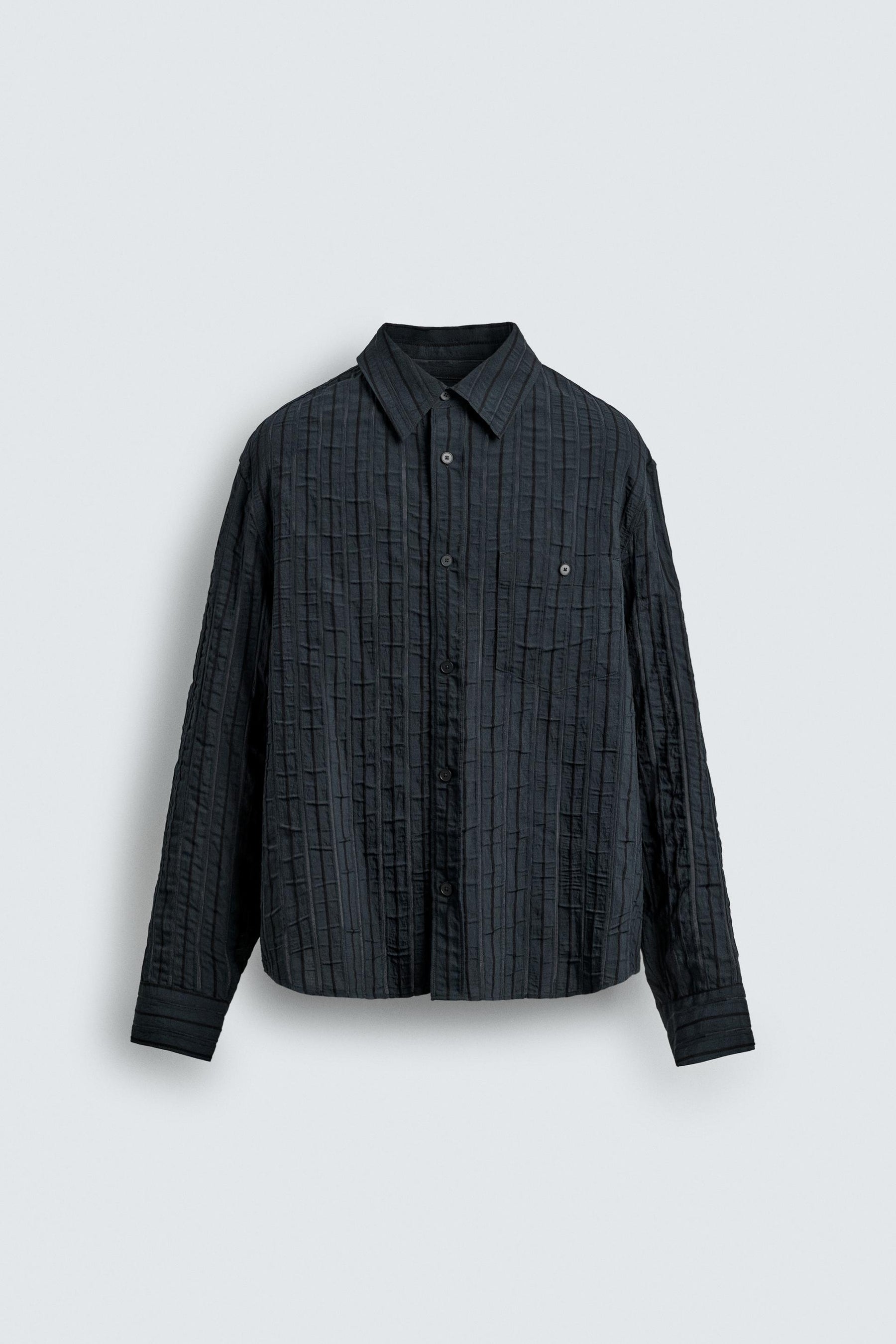 STRIPED JACQUARD SHIRT - Image 7