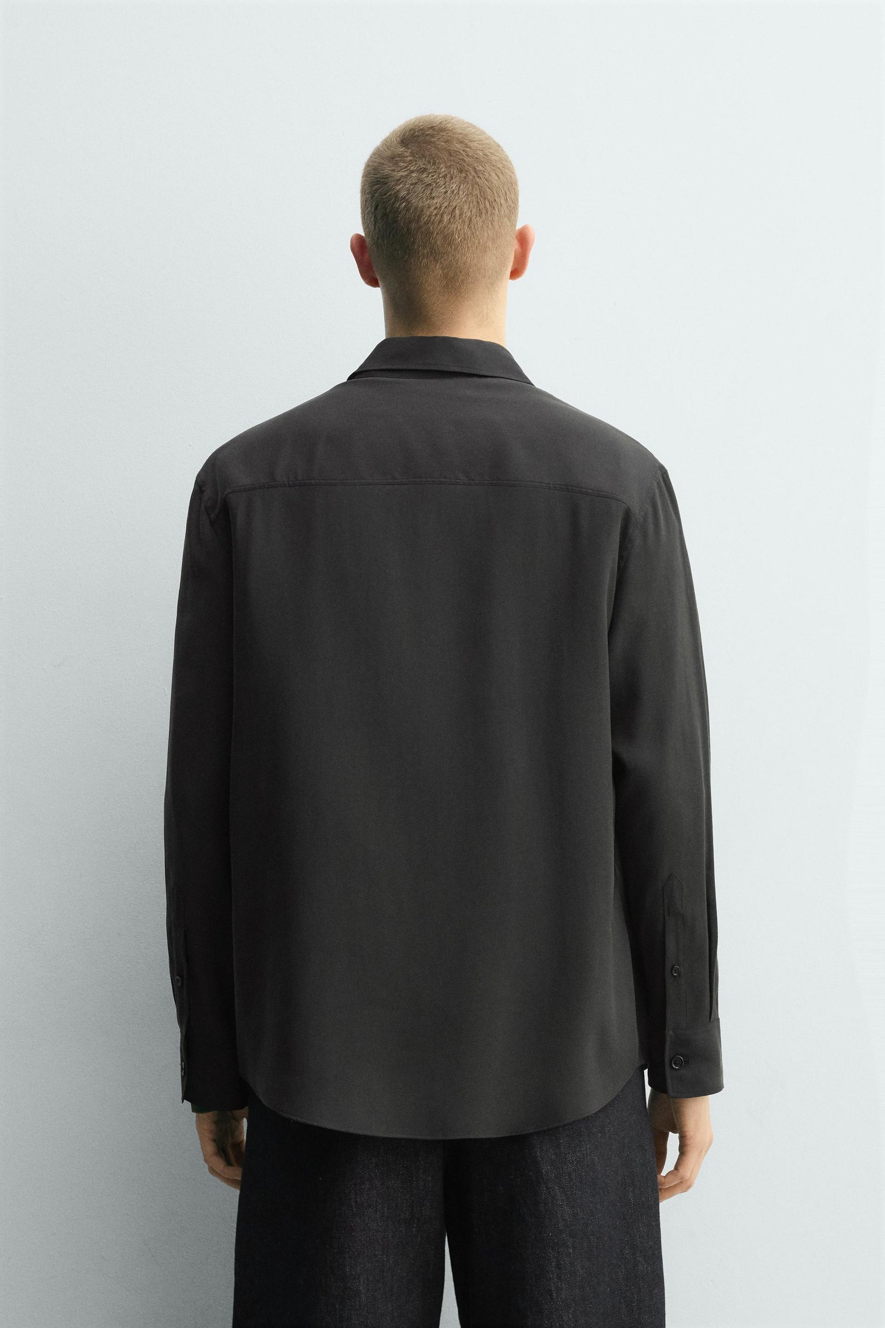 FLOWING SHIRT WITH POCKET - Image 3