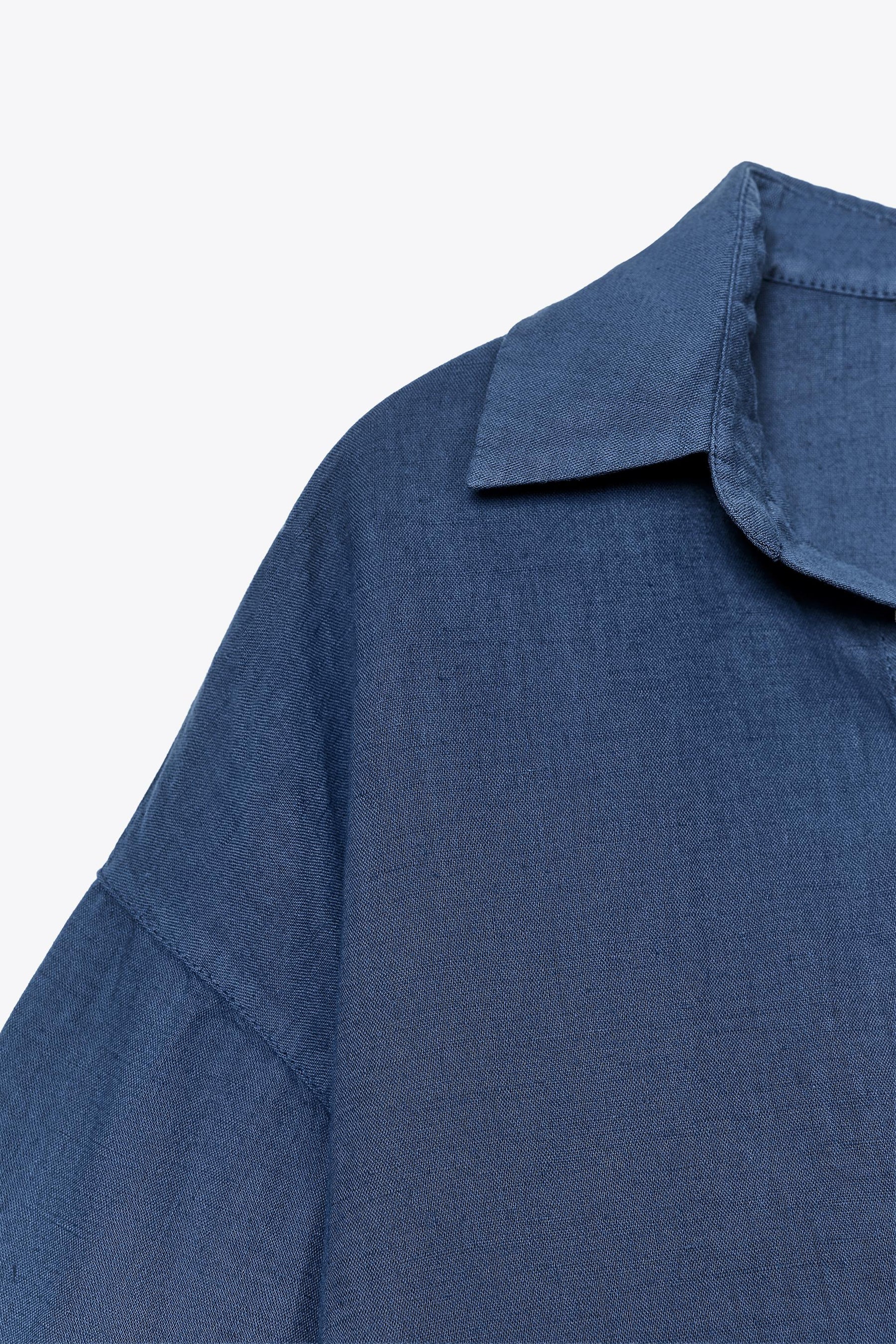 LINEN BLEND SHIRT