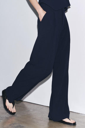 Straight-leg Trousers