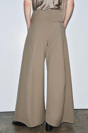 Wide-leg Trousers