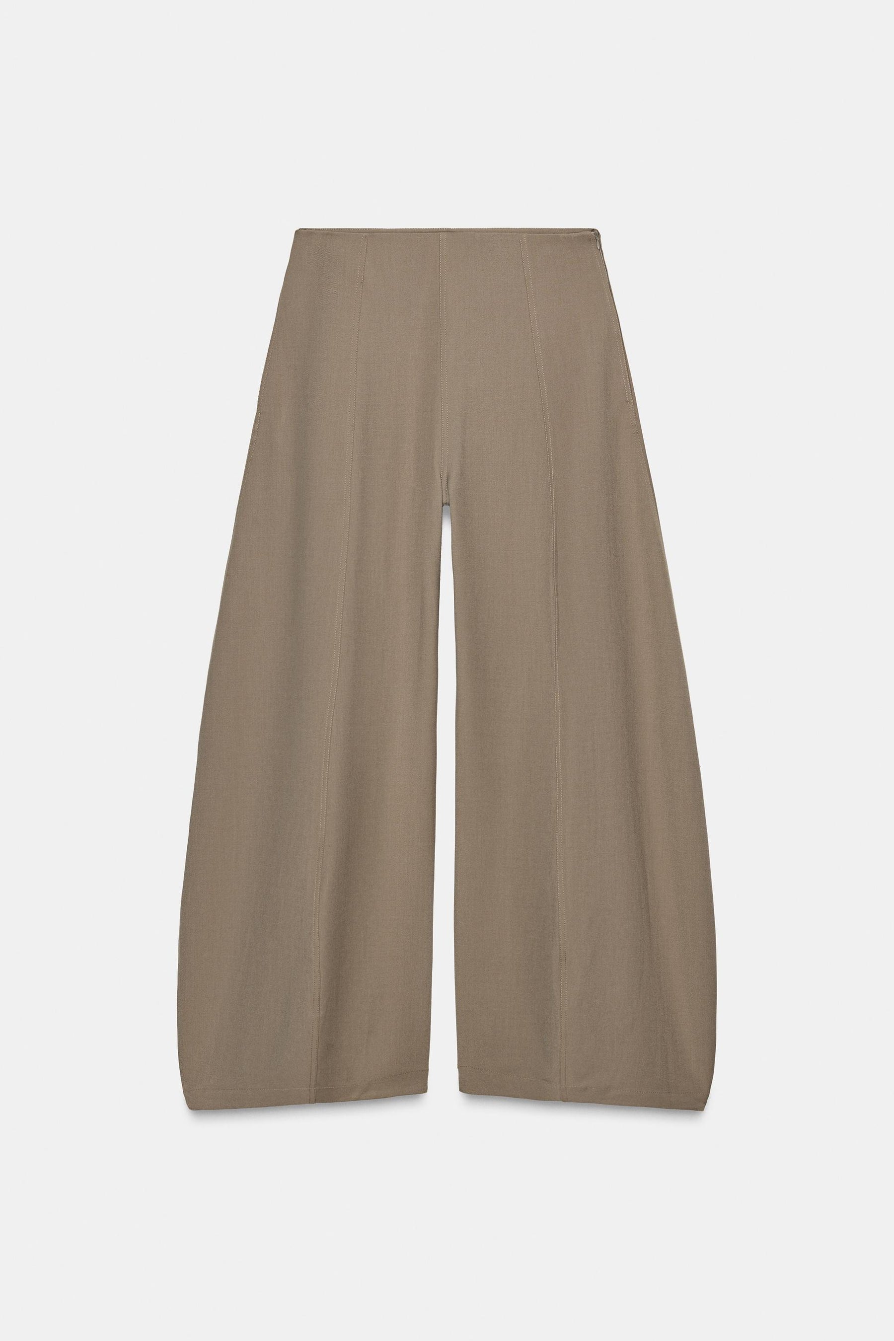 Wide-leg Trousers