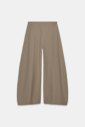 Wide-leg Trousers