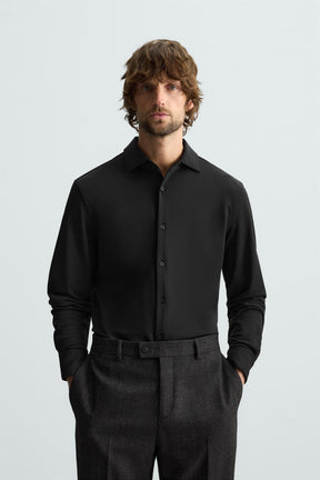 TEXTURED STRETCH SHIRT - Image 2