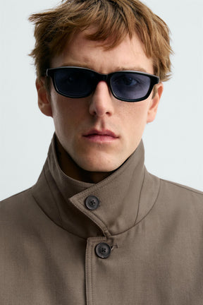 QUILTED 100% WOOL JACKET AARON LEVINE X - Image 6