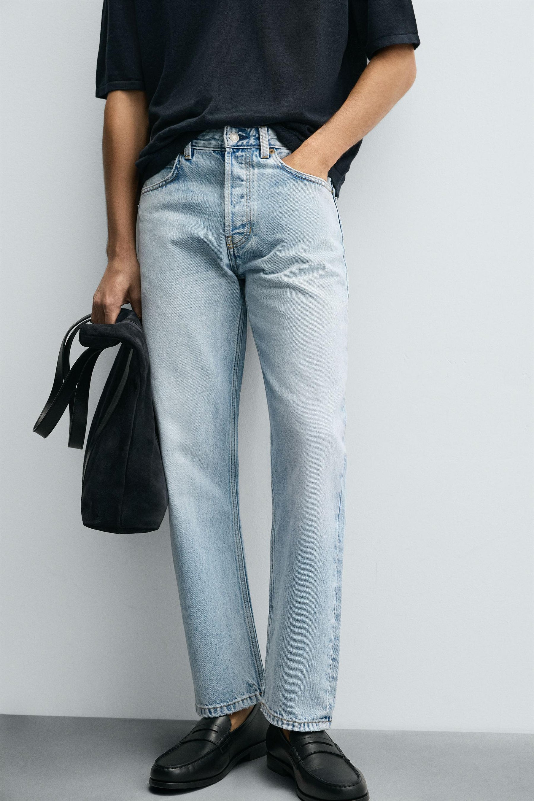 REGULAR STRAIGHT FIT JEANS - Image 5