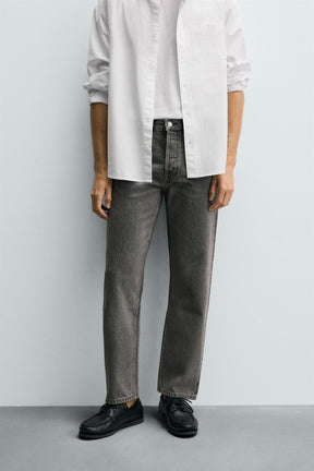 REGULAR STRAIGHT FIT JEANS - Image 2