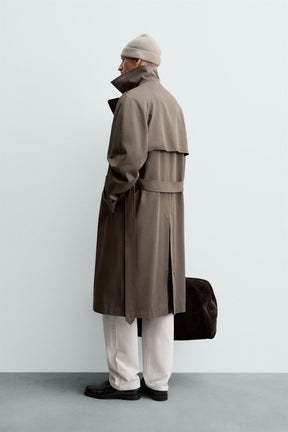 Water Repellent Trench Coat