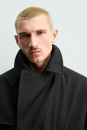 Water Repellent Trench Coat