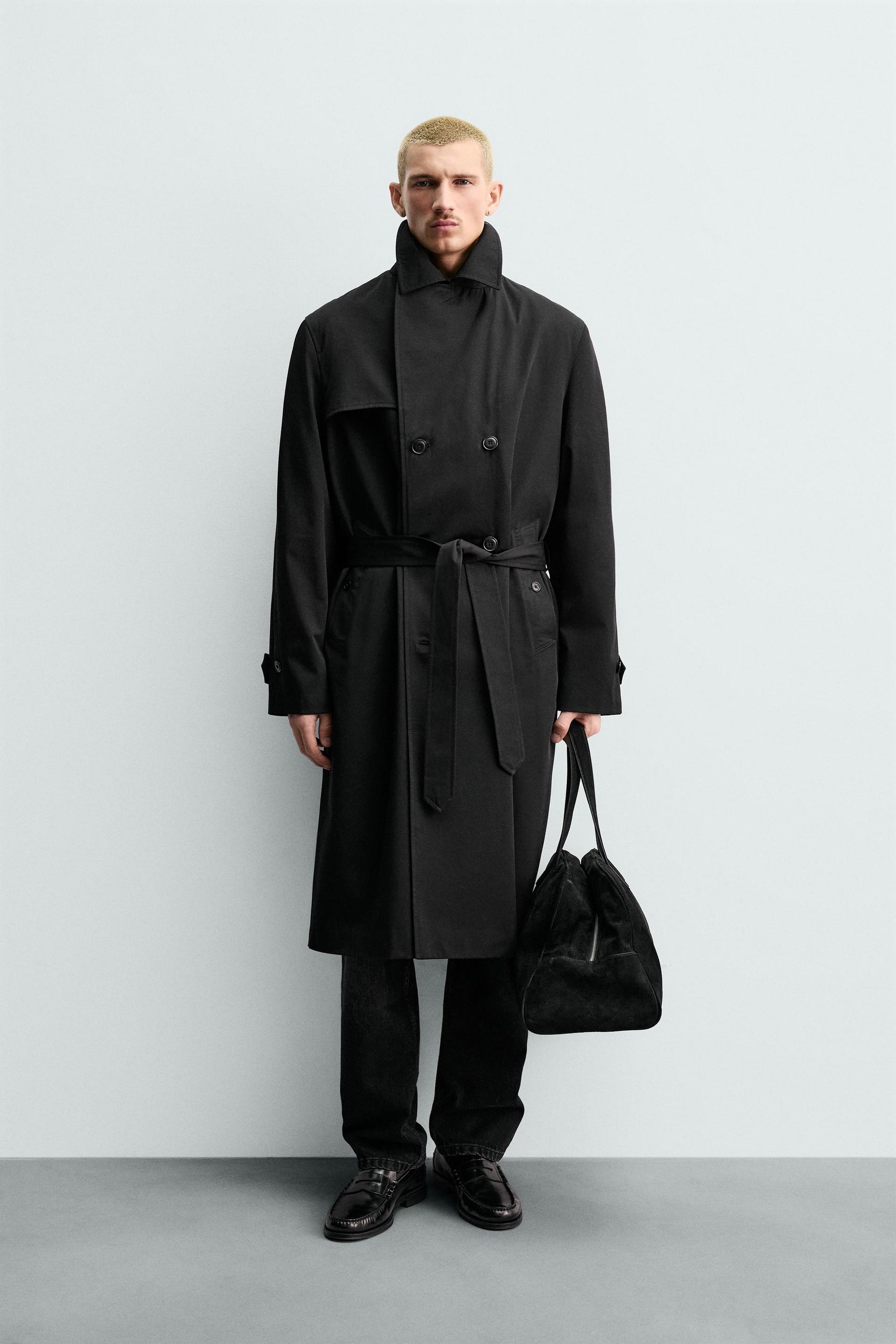 Water Repellent Trench Coat