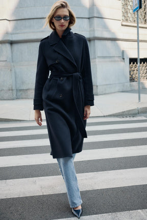 Belted Wool Coat