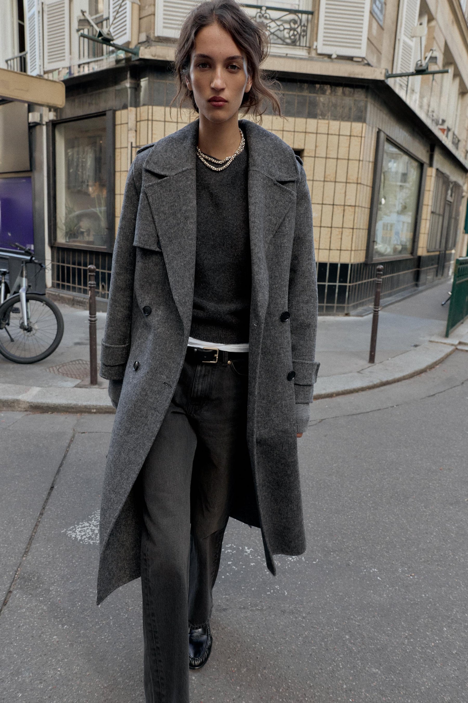 Belted Wool Coat