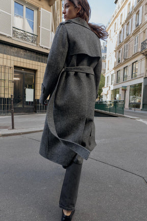 Belted Wool Coat