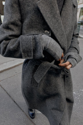 Belted Wool Coat