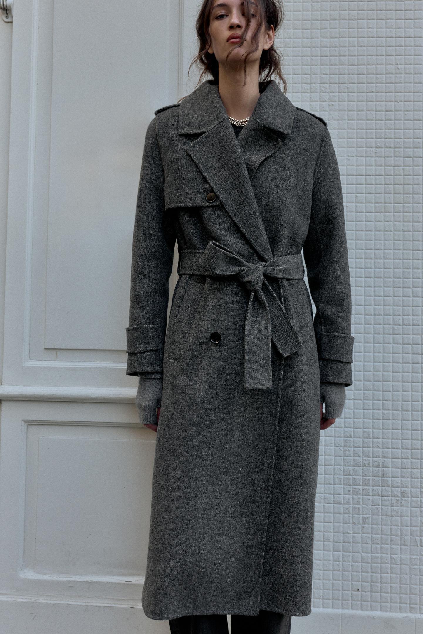 Belted Wool Coat