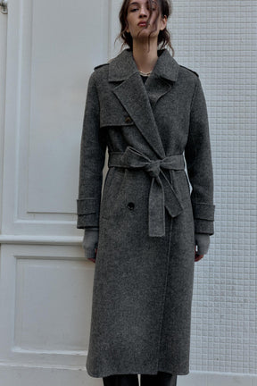 Belted Wool Coat