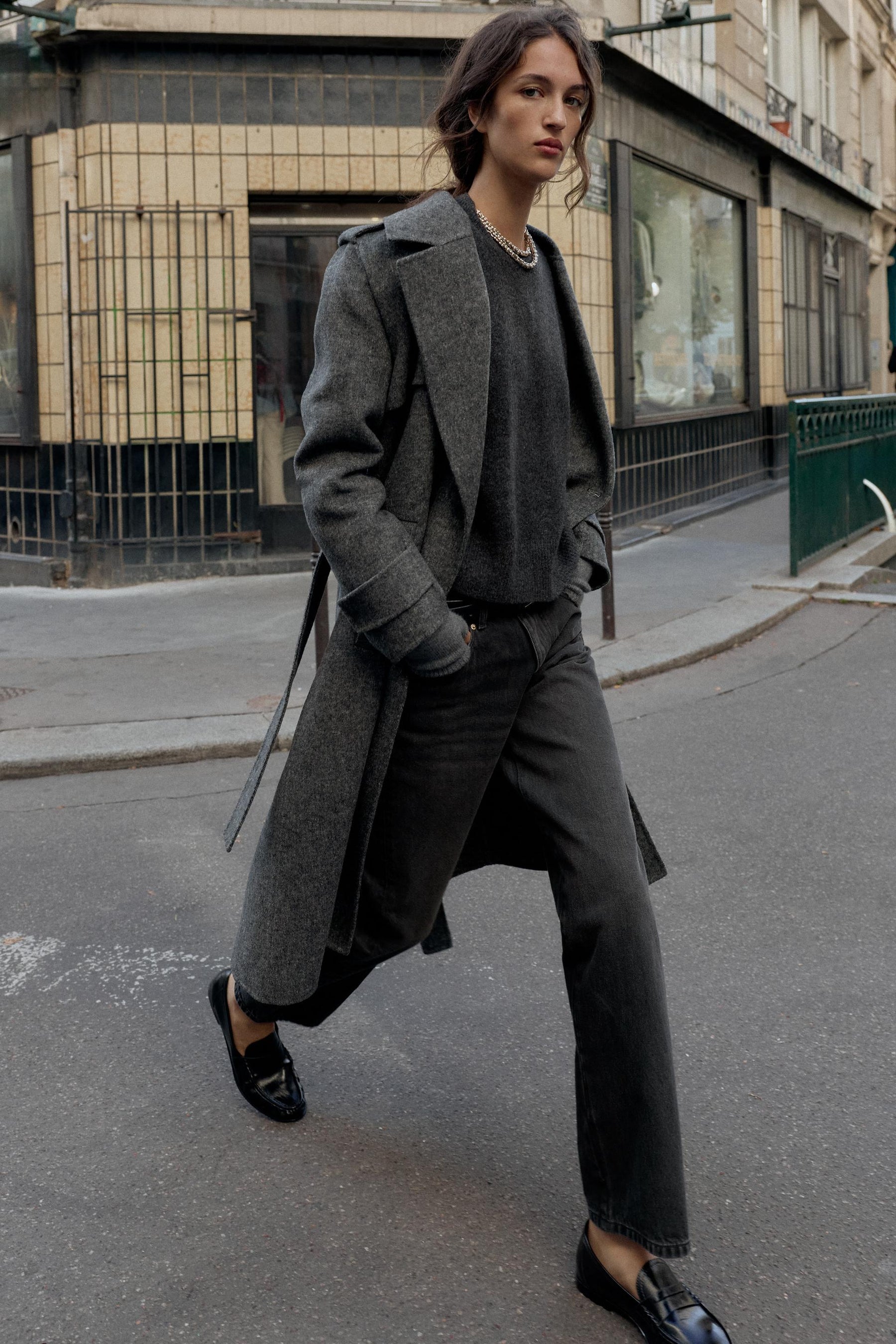 Belted Wool Coat