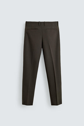 Wool Chino Trousers