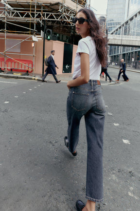 High-Waist Mom Jeans