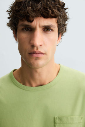 WASHED T-SHIRT WITH POCKET - Image 6