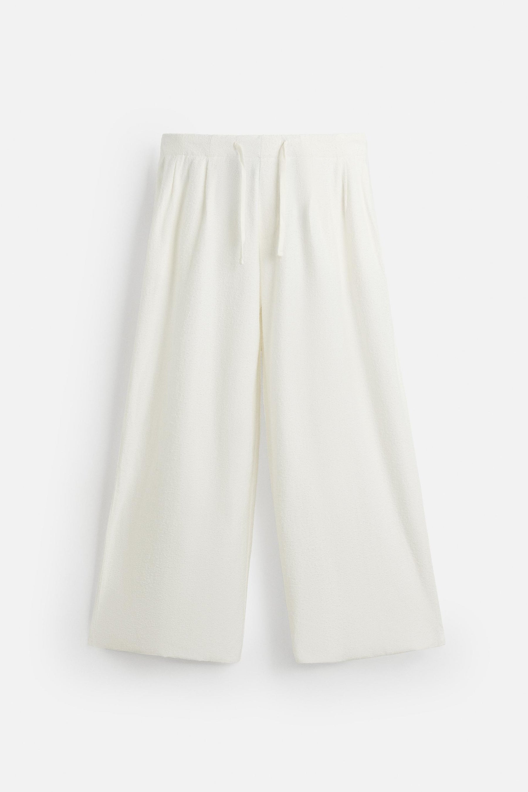 RELAXED FIT TEXTURED TROUSERS - Image 5