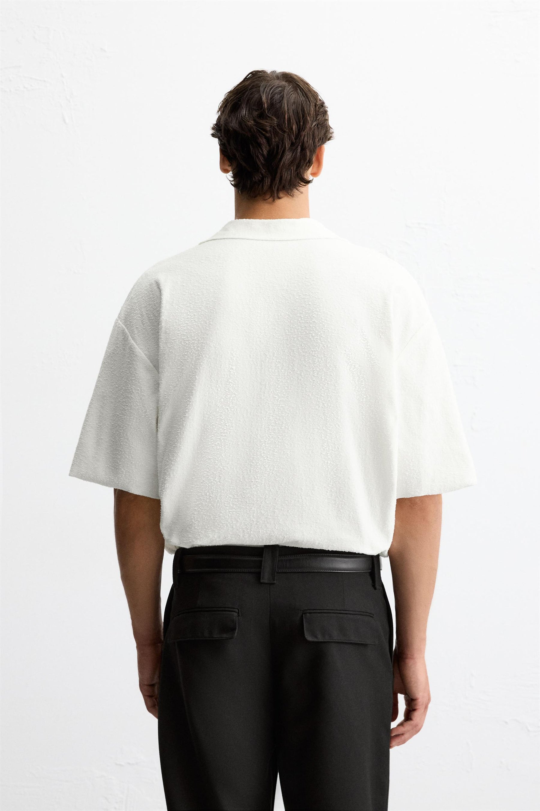 TEXTURED RELAXED FIT SHIRT - Image 3