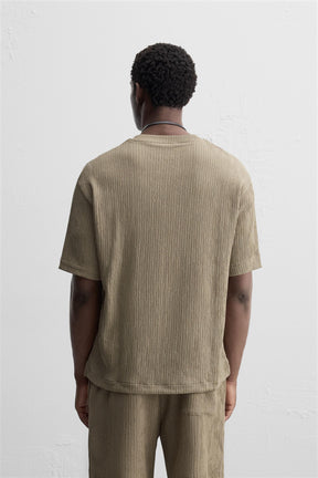 IRREGULAR TEXTURE T-SHIRT - Image 3