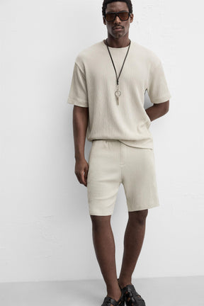 IRREGULAR TEXTURE T-SHIRT - Image 5