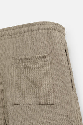 IRREGULAR TEXTURED BERMUDA SHORTS - Image 8