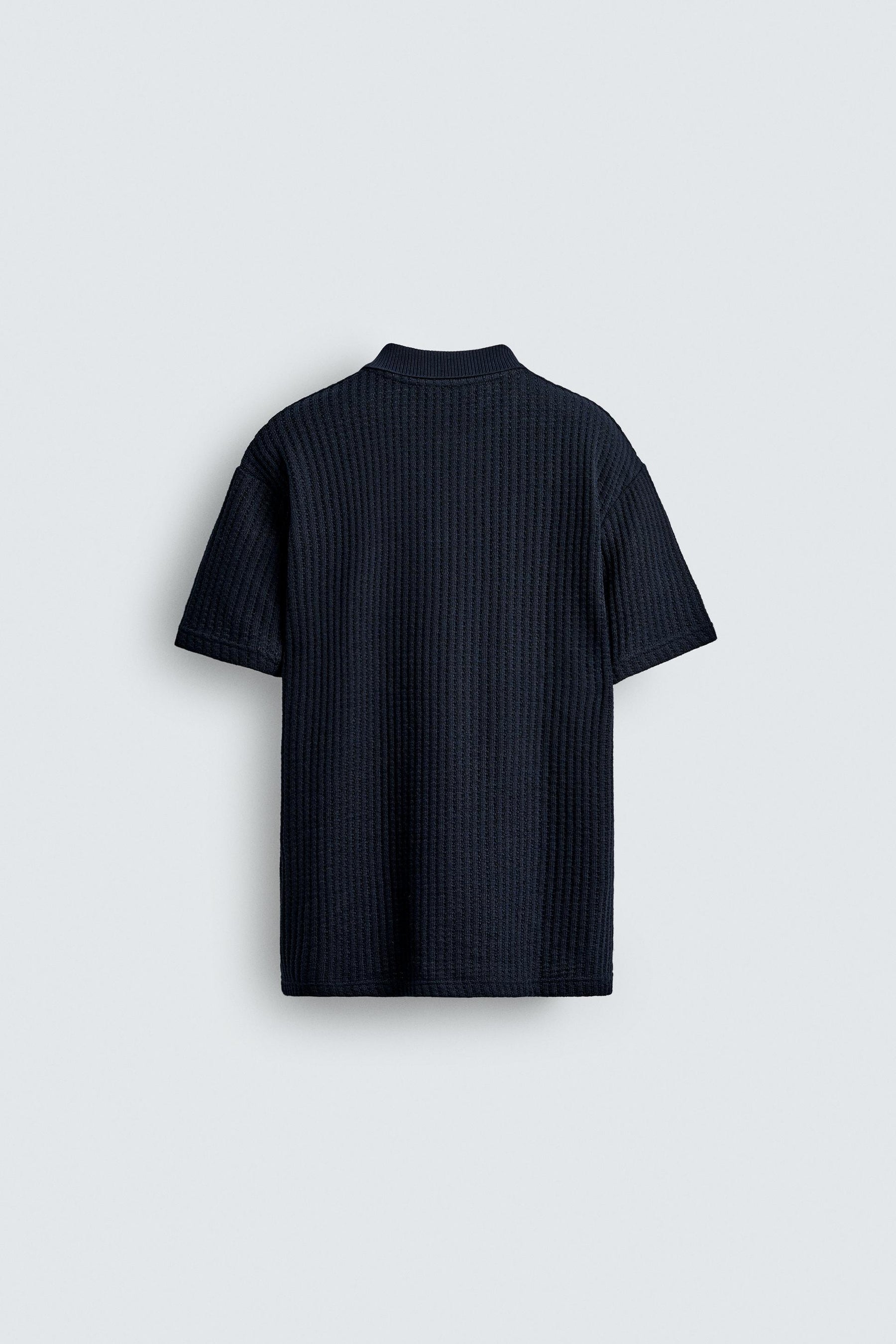 TEXTURED POLO SHIRT - Image 6