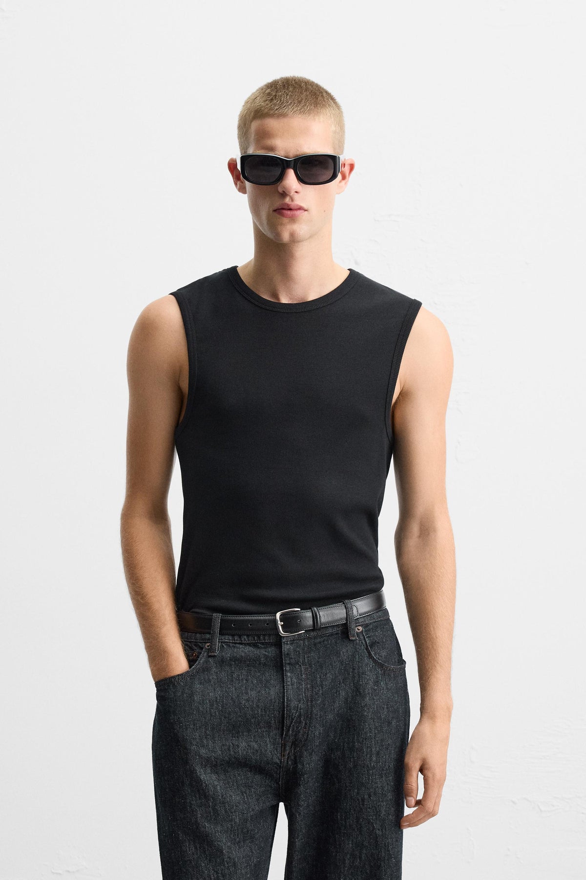 RIBBED TANK T-SHIRT - Image 2