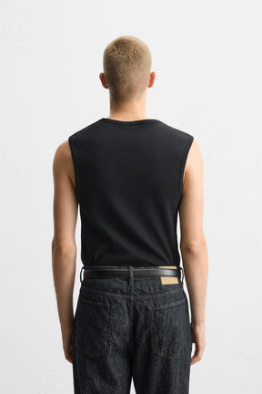 RIBBED TANK T-SHIRT - Image 3