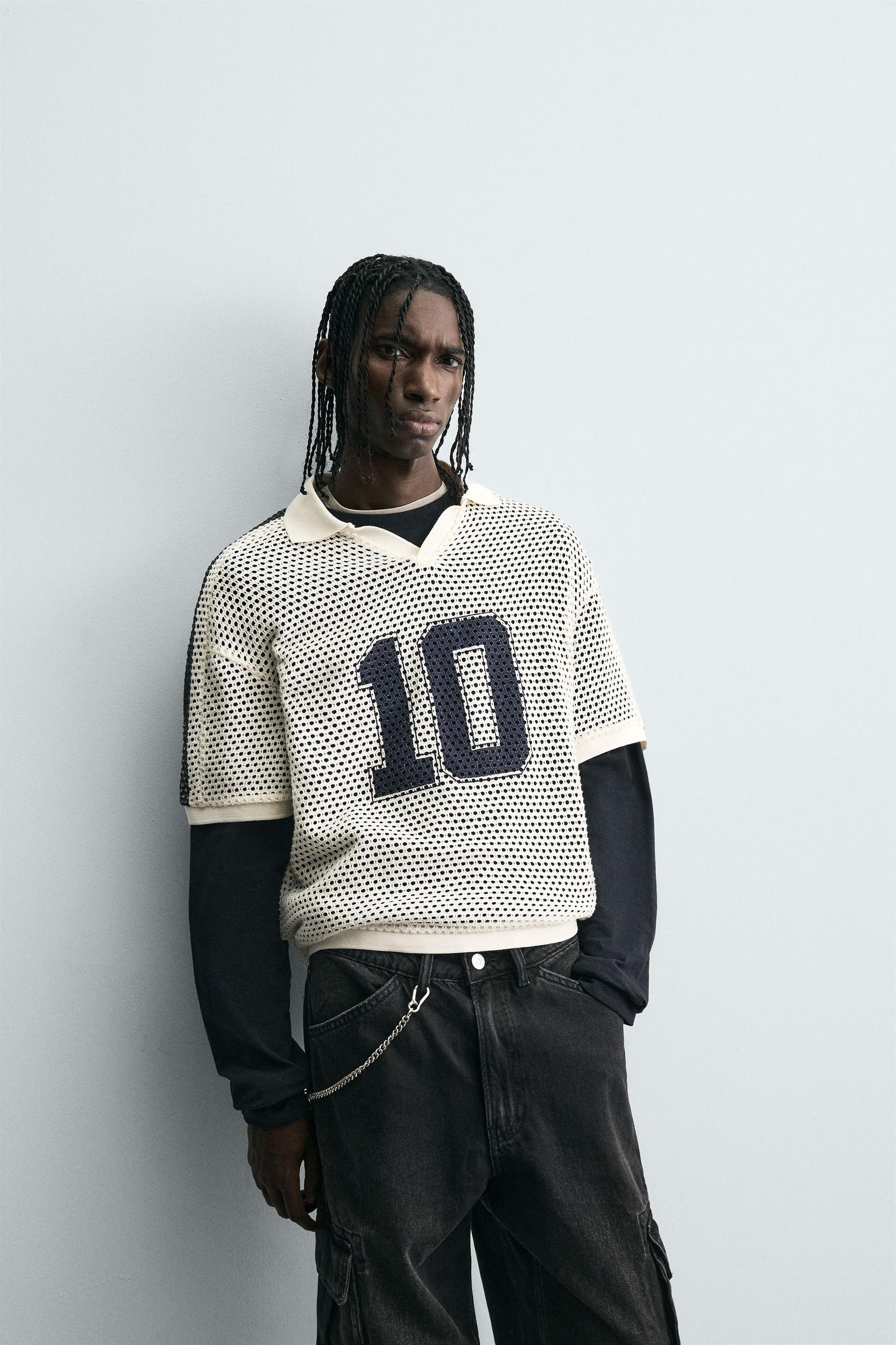Textured Soccer Polo