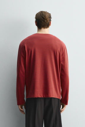 LIMITED EDITION JACQUARD STRIPED T-SHIRT - Image 3