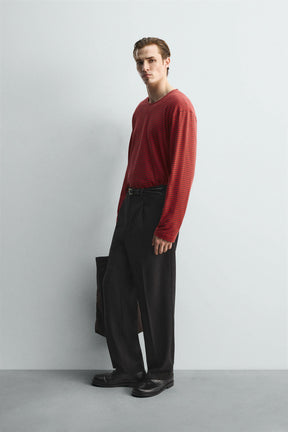 LIMITED EDITION JACQUARD STRIPED T-SHIRT - Image 4