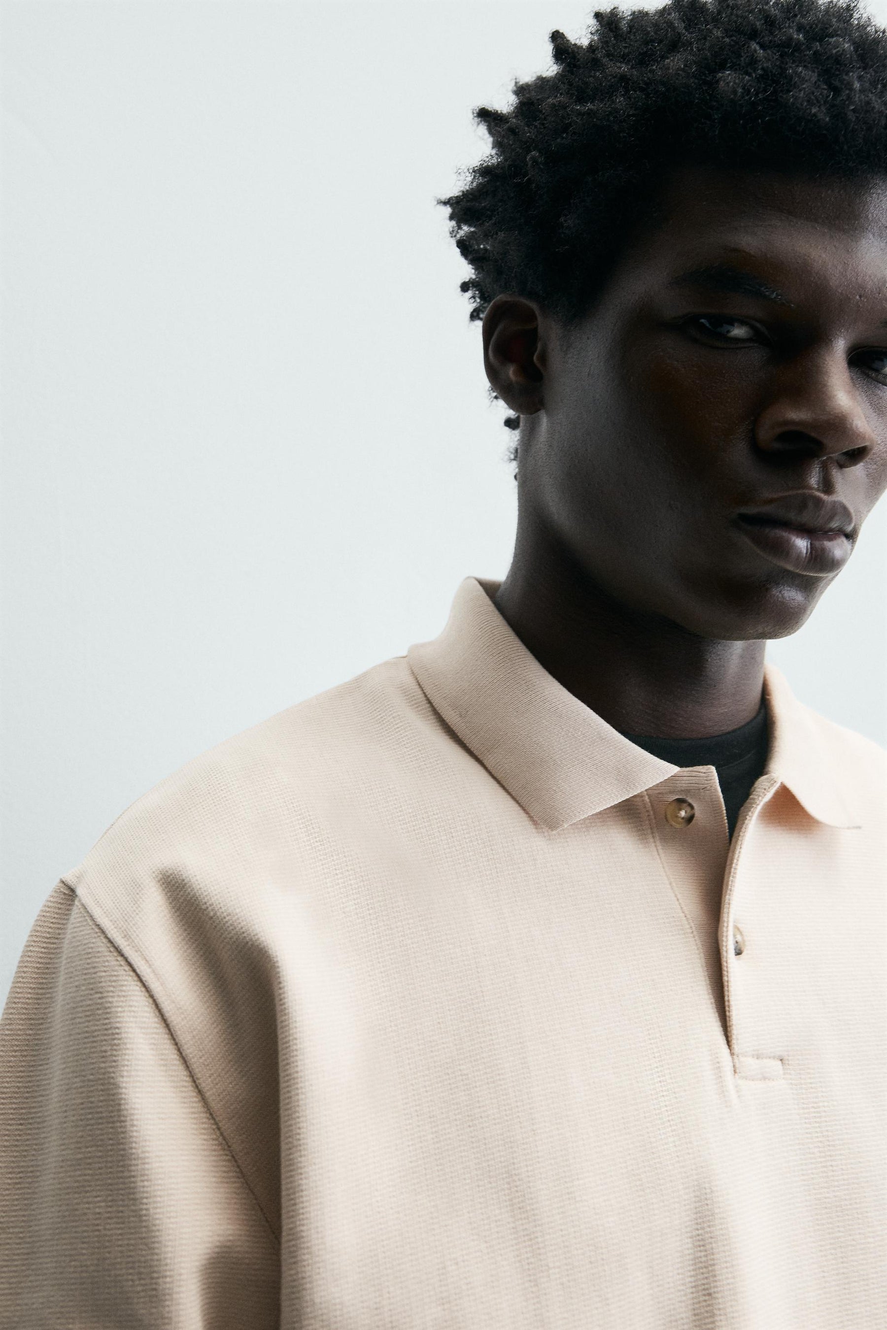 TEXTURED REGULAR FIT POLO SHIRT - Image 6