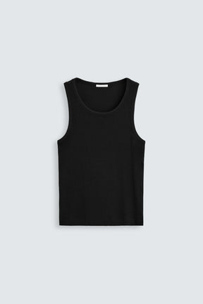BASIC RIBBED TANK TOP - Image 6