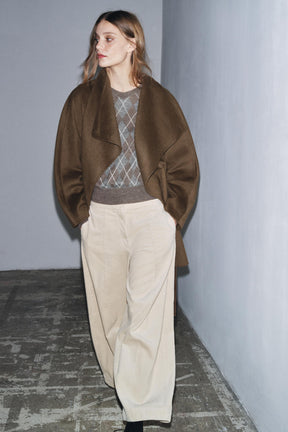 Barrel Corduroy Trousers