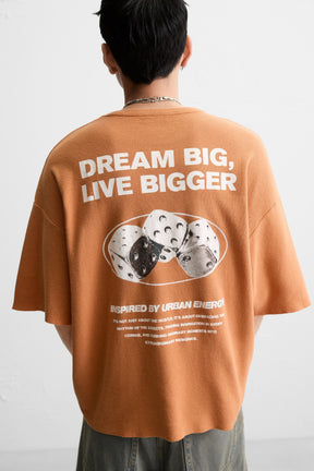 WASHED PRINTED KNIT T-SHIRT - Image 6