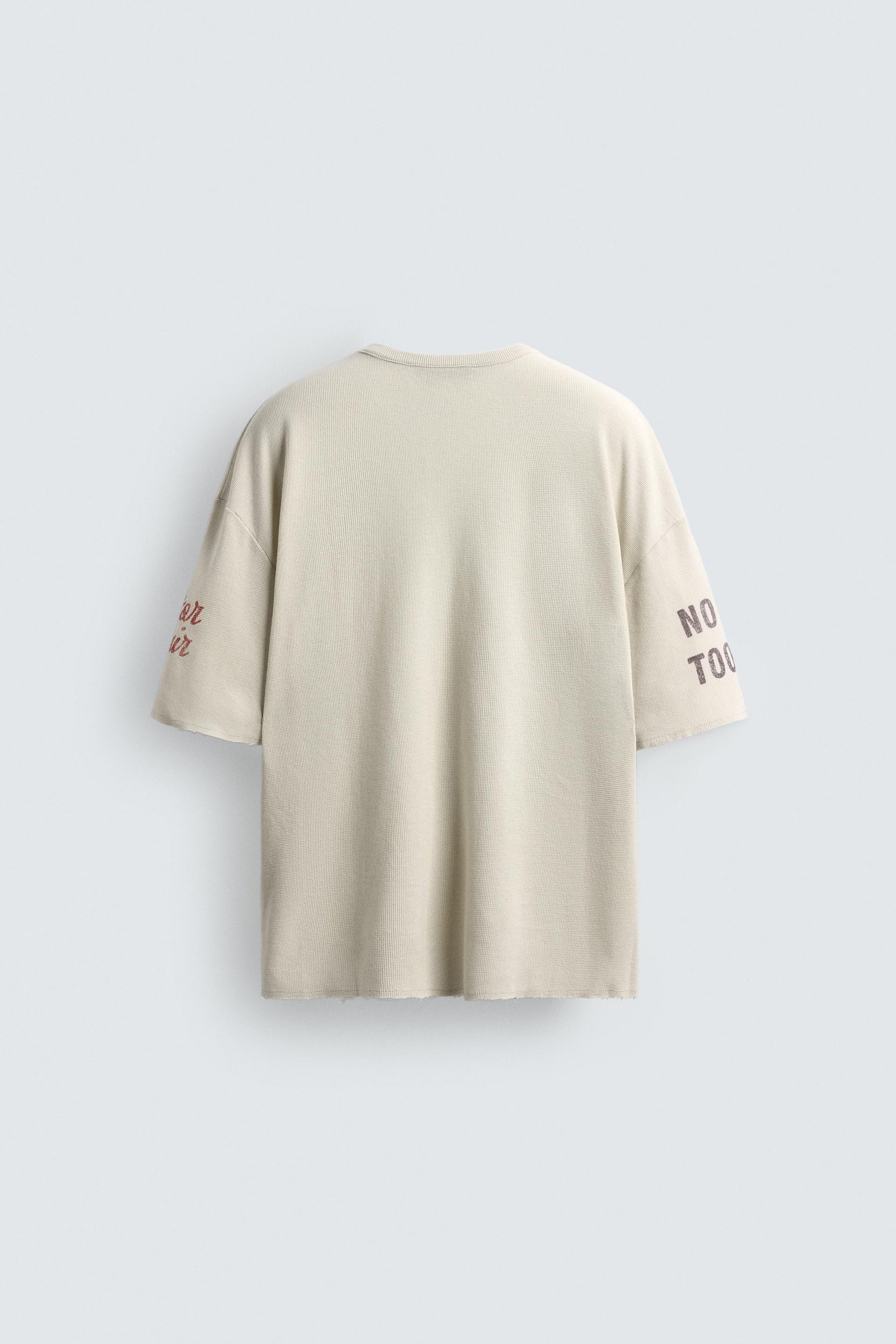 WASHED PRINTED KNIT T-SHIRT - Image 7