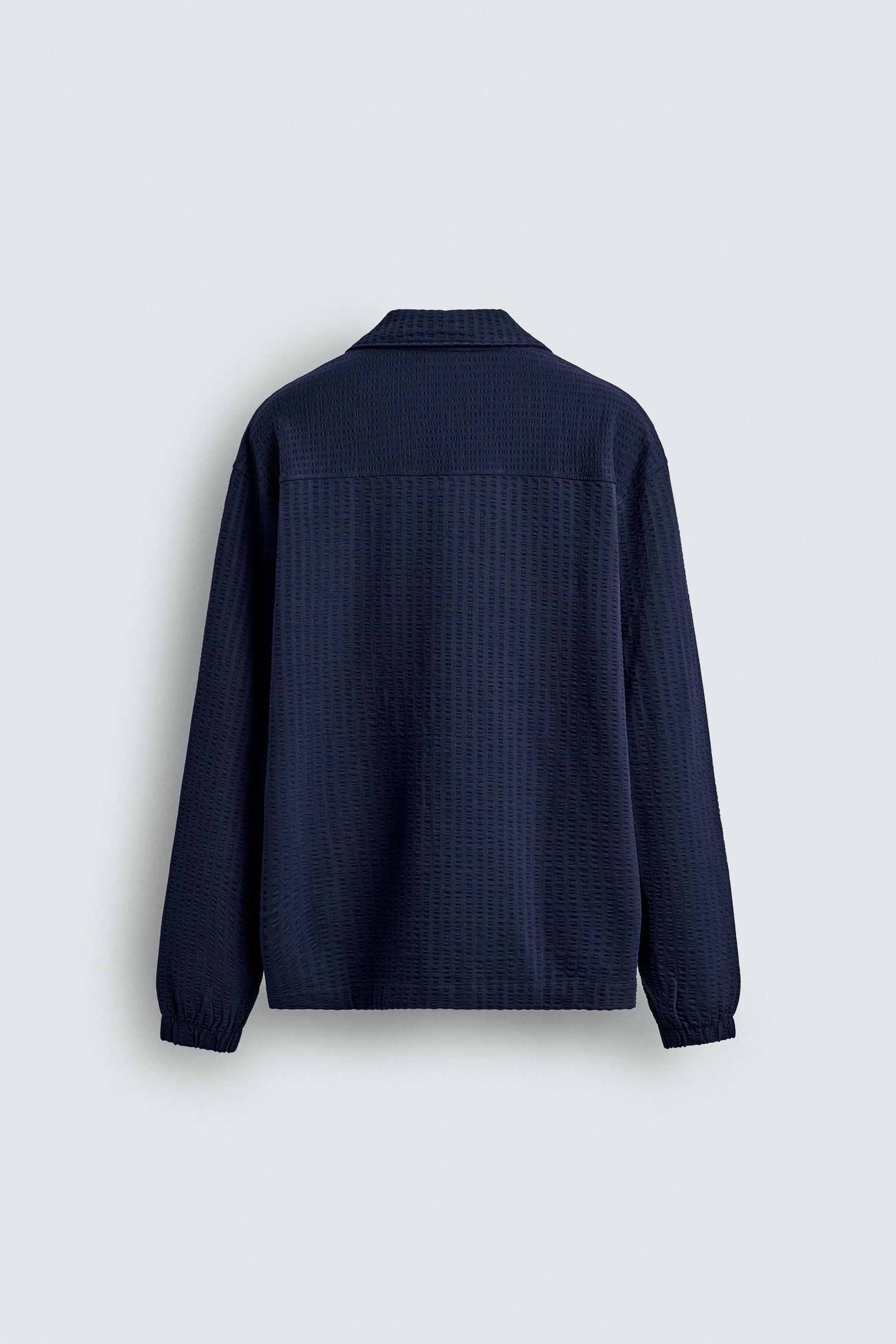 COMFORT SEERSUCKER OVERSHIRT - Image 7