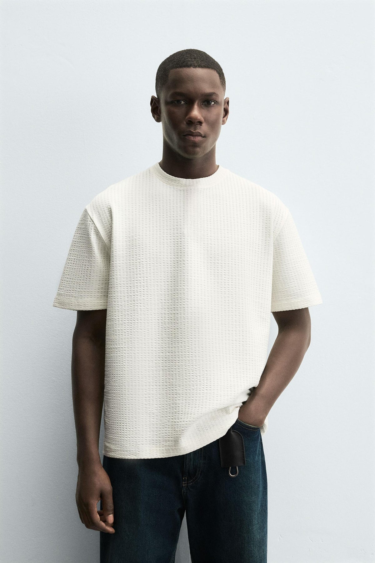 COMFORT SEERSUCKER T-SHIRT - Image 2