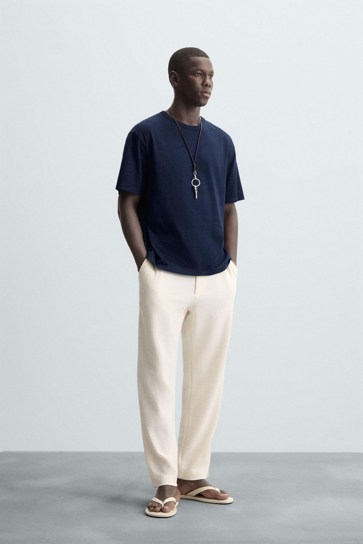 RELAXED FIT WASHED T-SHIRT - Image 1