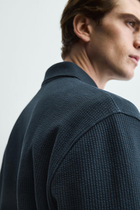 Striped Texture Polo