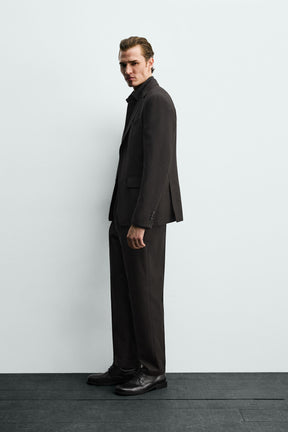 Houndstooth Pattern Trousers