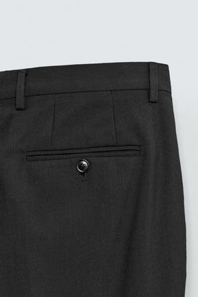 Wool Suit Trousers